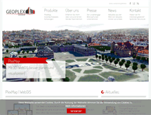 Tablet Screenshot of geoplex.de